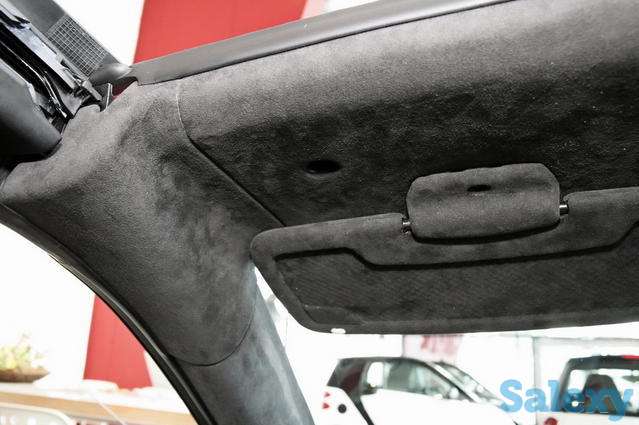 Алькантара на поролоне черная, самоклеющаяся алькантара на поролоне, замша, фотография 2