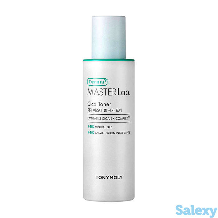 Тонер для лица tony moly derma master lab. cica toner, фотография 1