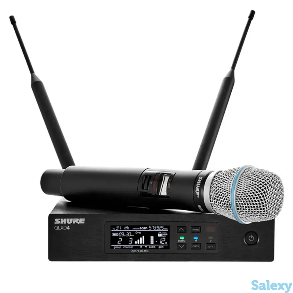Радиосистема shure qlxd24e/b87a-h51, фотография 1