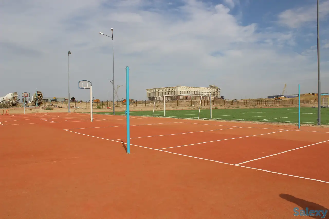 тартановое покрытие с монтажом, фотография 2