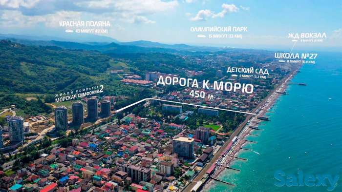 Квартира у моря, Сочи, фотография 4