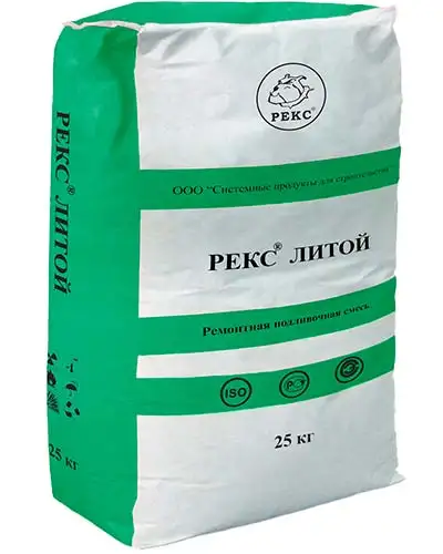 ЛИТОЙ - БЕЗУСАДОЧНАЯ НИЗКОВЯЗКАЯ ЦЕМЕНТНАЯ РЕМОНТНАЯ СМЕСЬ ЛИТОЙ КОНСИСТЕНЦИИ, фотография 1