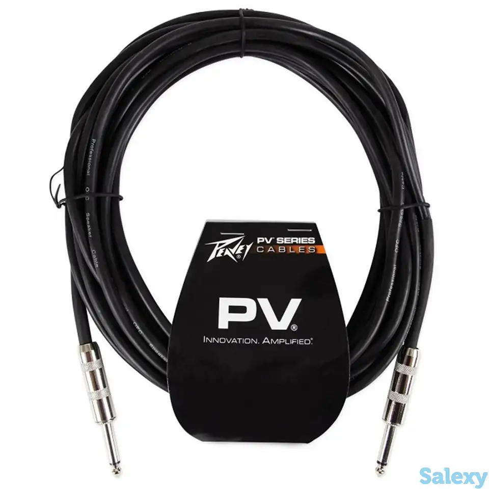 Акустический кабель jack-jack 15 м peavey pv 50' 12g s/s, фотография 1