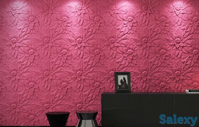 Гипсовые 3Д панели для стен Алматы, фотография 9