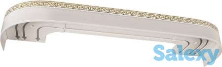 карнизы потолочные 2-х, 3-х рядные, фотография 7