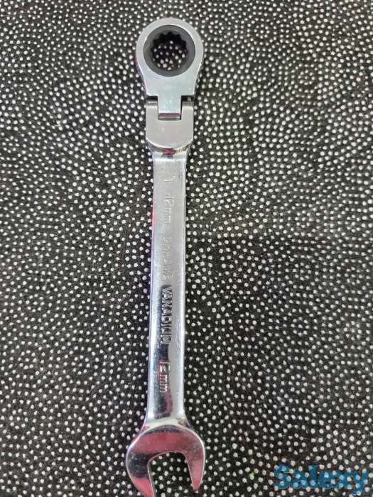 Ключ трещоточный, разные размеры 12, 14, 17 мм, фотография 1
