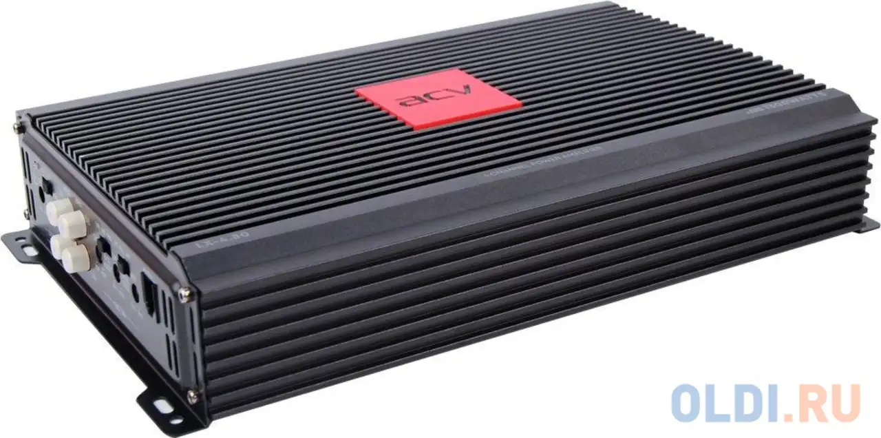 Усилитель автомобильный acv lx-4.80 четырехканальный, фотография 1