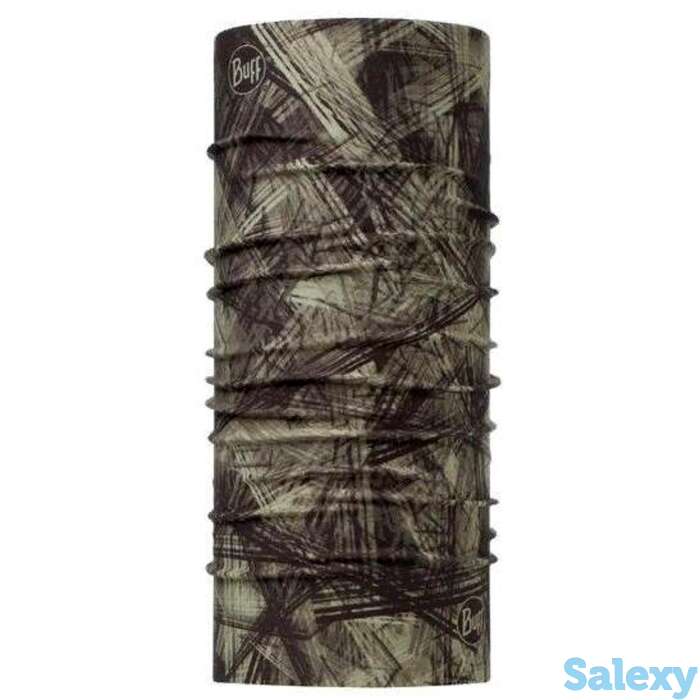 Бандана buff coolnet uv+  insect shield hashtag moss green, фотография 1