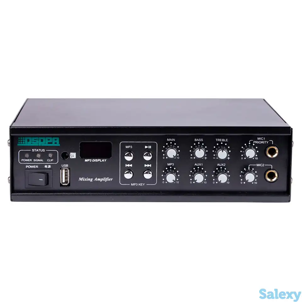 Микшер-усилитель dsppa mp9010, фотография 1
