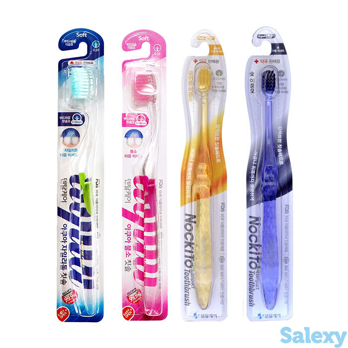 Набор зубных щёток co arang toothbrush set 2 (4 шт.), фотография 1