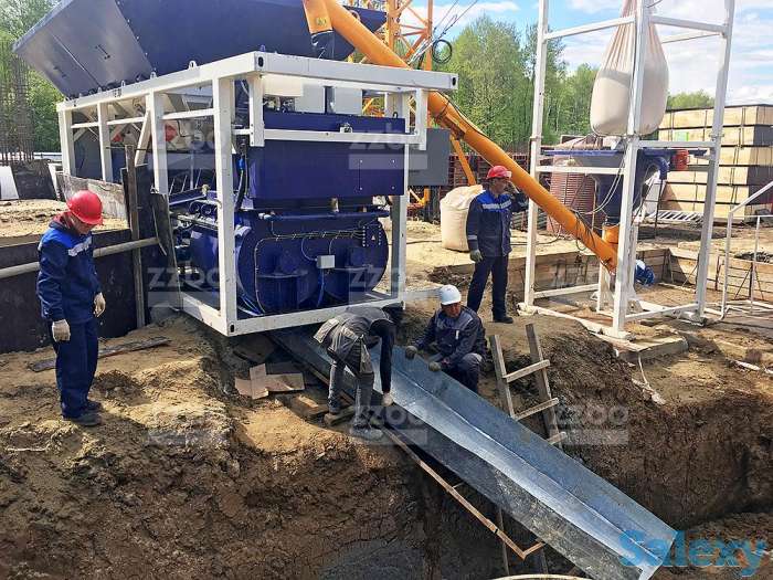 Мобильный бетонный завод Мобил-45, фотография 1