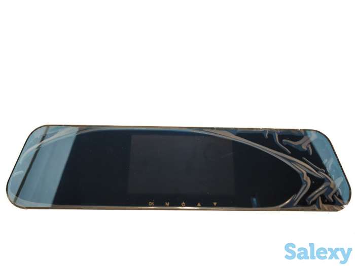 Продам автомобильный видеорегистратор зеркало заднего вида с двумя камерами, ID011/Q11, фотография 1