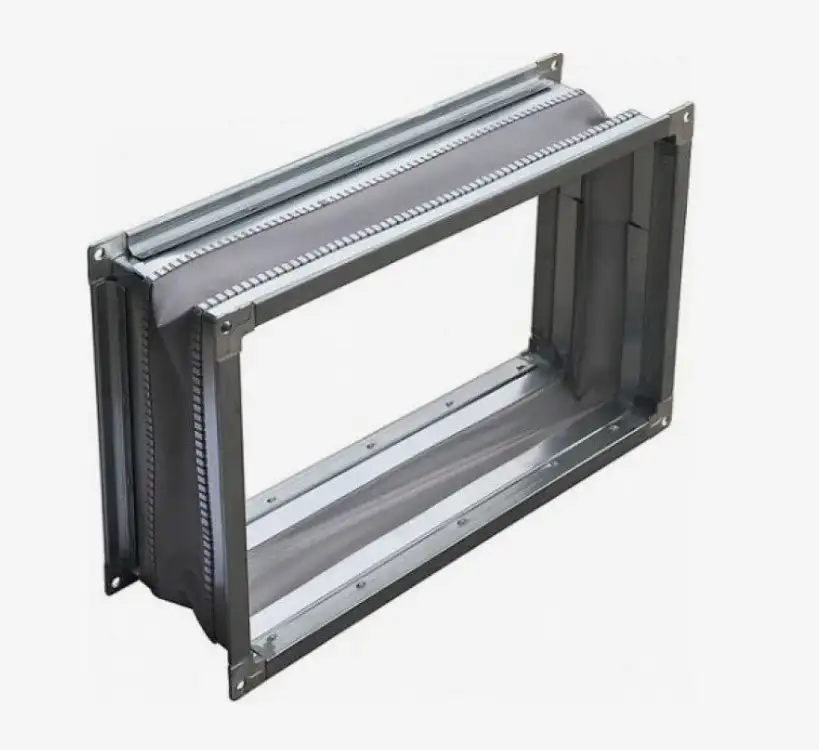 Вставка мягкая гибкая прямоугольная термостойкая, Размеры 1: 100.-1250 мм, Размер 2: 100.-700 мм, L 0,15 мм, фотография 1