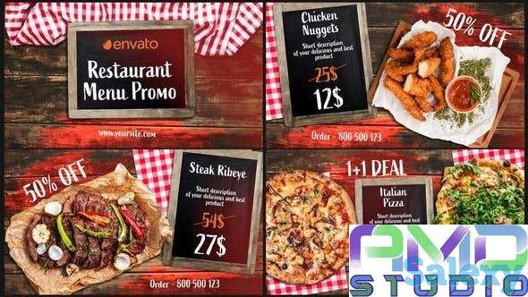 Заказать видеоролик для рекламы кафе или ресторана. Видеоменю. (FOOD_11), фотография 1