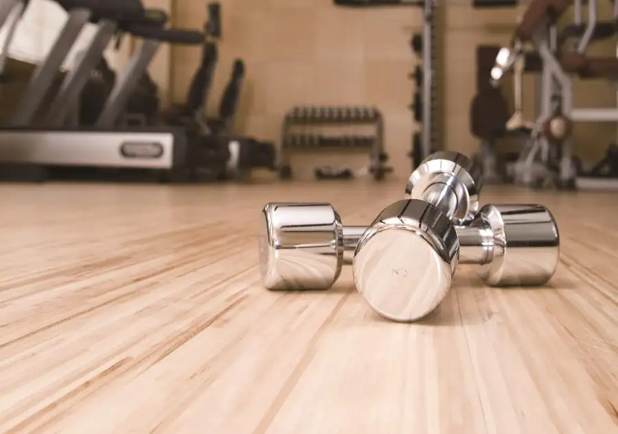 Спортивный коммерческий линолеум. Линолеум для тренажерных и спортивных помещений, линолеум для спортзалов интерьерный, фотография 5