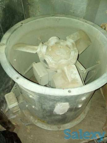 Вентилятор осевой ВО-06-300 №6,3 с электродвигатель АИР71 В2 1.1 кВт, фотография 1