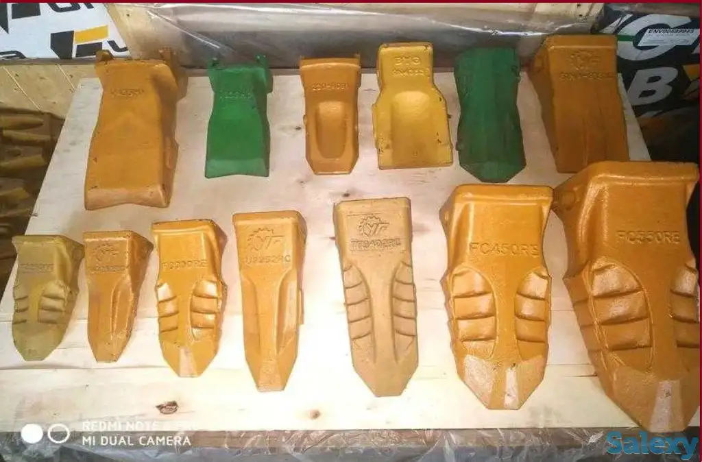 Коронки,зубья,адаптеры, бокорезы на экскаватор,погрузчик,бульдозер, фотография 1