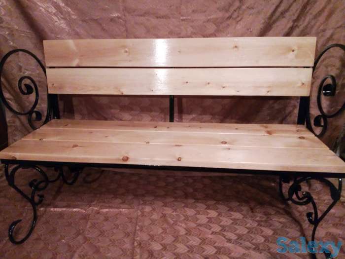 Кованная скамья, фотография 1