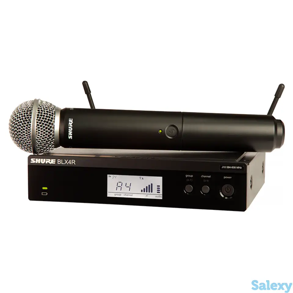 Радиосистема shure blx24re/sm58-h8e, фотография 1