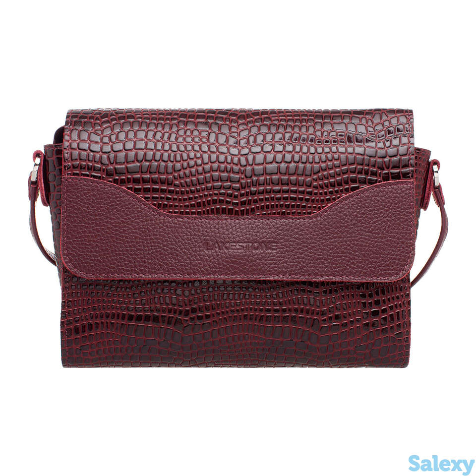 Женская сумка kidney burgundy, фотография 2