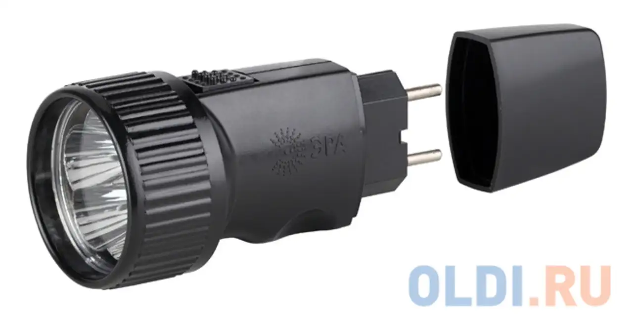 Фонарь эра sda30m черный, фотография 1