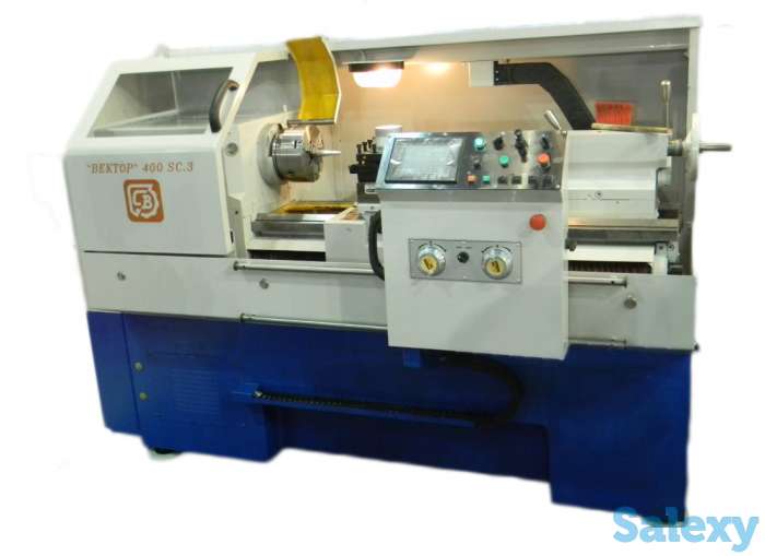 SP2117 токарный станок с ЧПУ 3.7 кВт, Ø обработки над суппортом 150 мм, Раст между центрами 500/700 мм., фотография 1