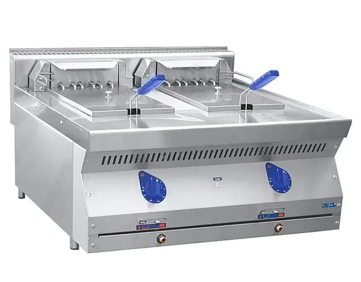 Фритюрница Abat ЭФК-802Н предназначена для приготовления различных продуктов в большом количестве масла на предприятиях, фотография 1