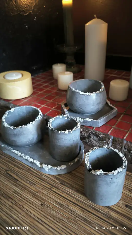 Свечи кашпо, фотография 13