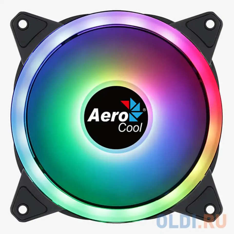Fan aerocool duo 12 argb 6-pin, фотография 1