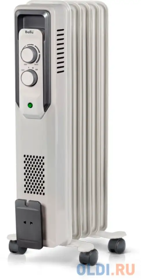 Радиатор масляный ballu cube boh/cb-05w, фотография 1