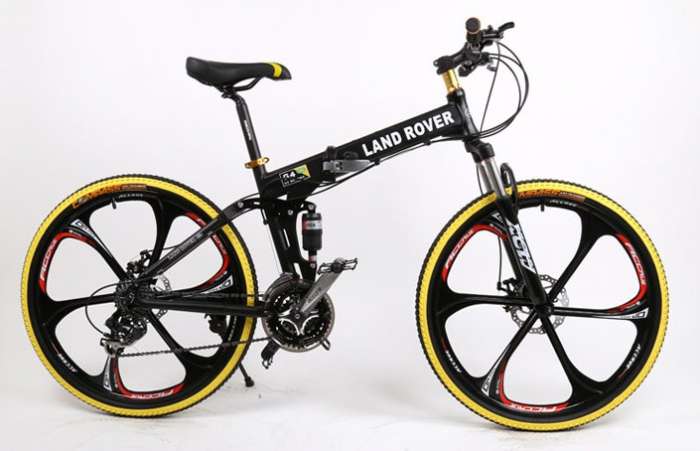 Складной велосипед на литых дисках Land Rover, фотография 4