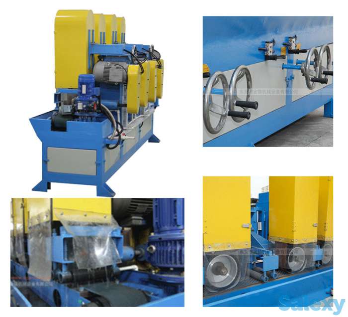 JZ-L6011 станок для шлифования листового металла и профильной трубы (6 головок)., фотография 1