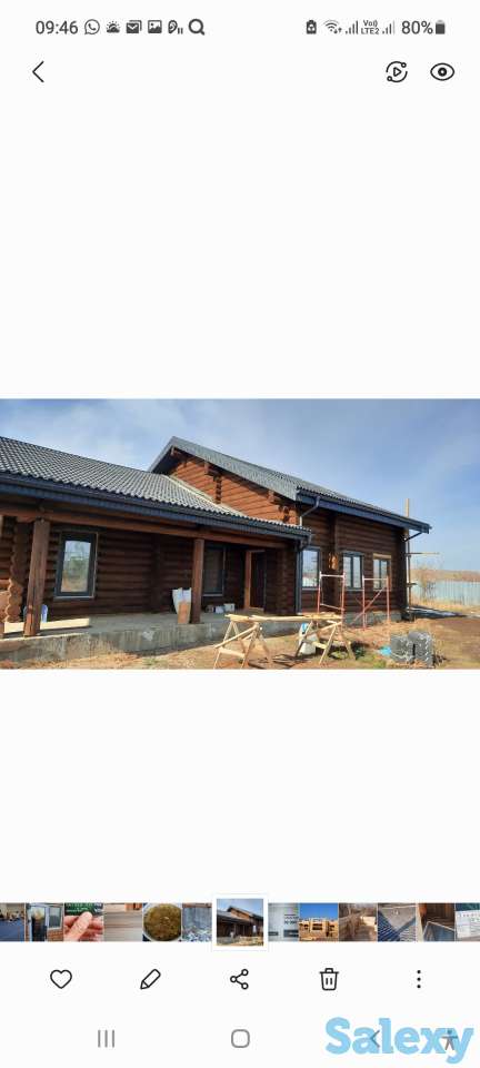 Рестоврация домов, бань из оцилиндрованного бревна, клееного бруса и срубов ручной рубки., фотография 2