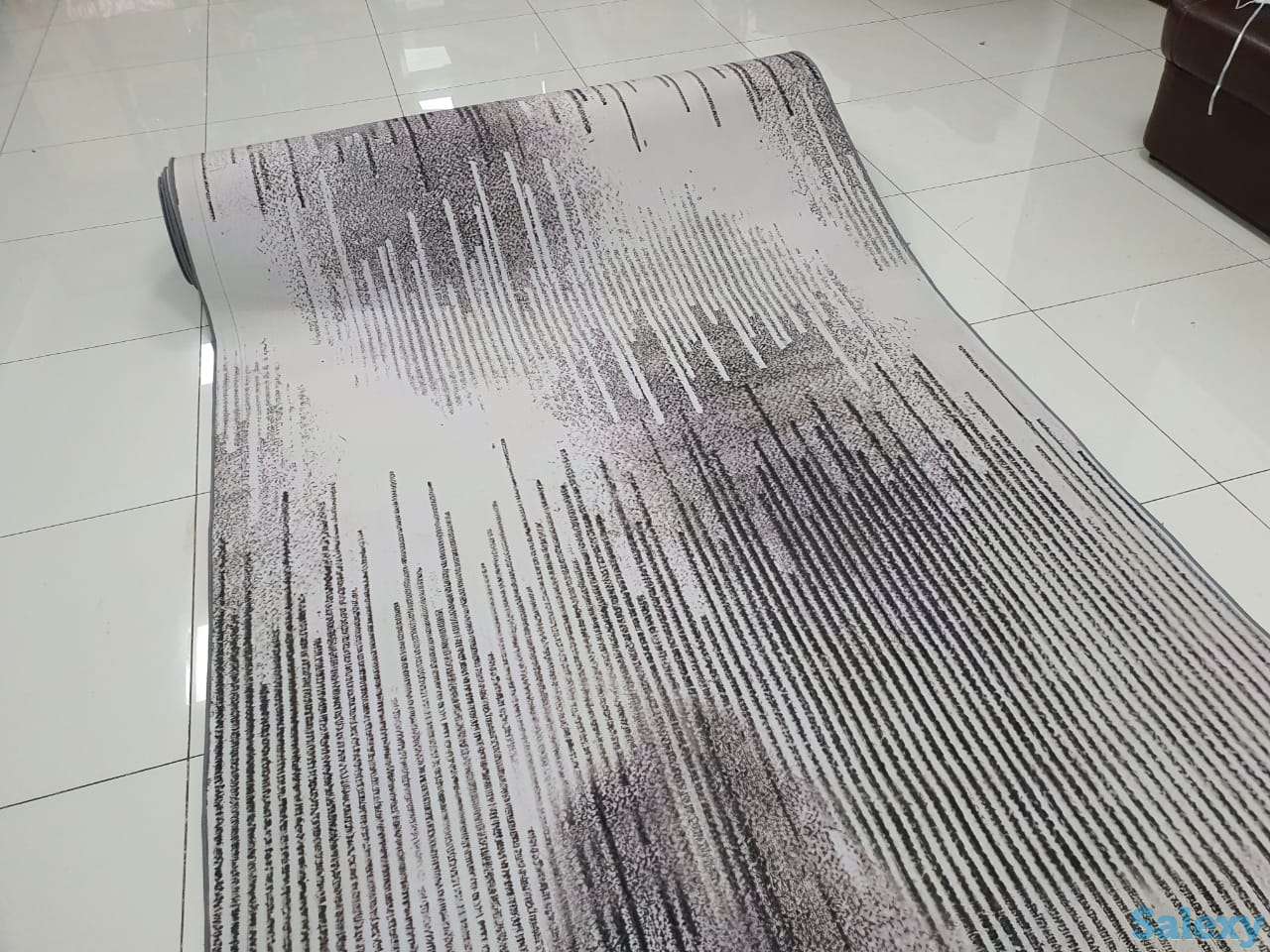 Ковровая дорожка с полосками, коврик метражом 160 см, фотография 1