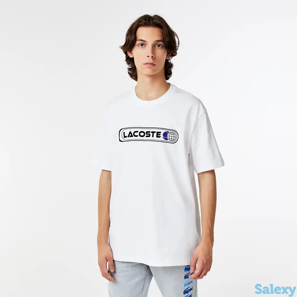 Мужская футболка lacoste relax fit fit, фотография 1