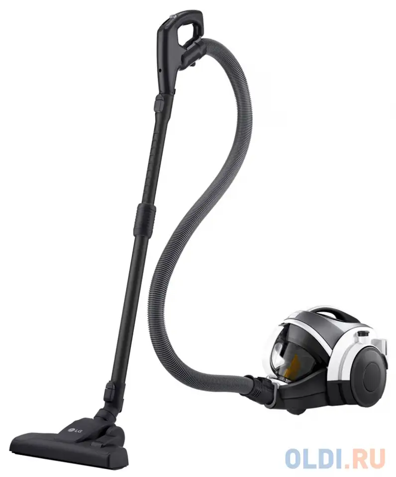 Пылесос lg vc73189nhts сухая уборка серебристый чёрный, фотография 1