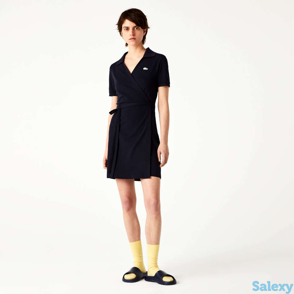 Женское платье-поло lacoste live из особого хлопка piqu?, фотография 1