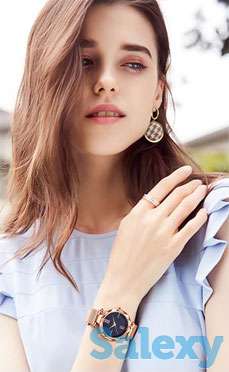 Эксклюзивные женские часы в наборе с браслетами, фотография 1