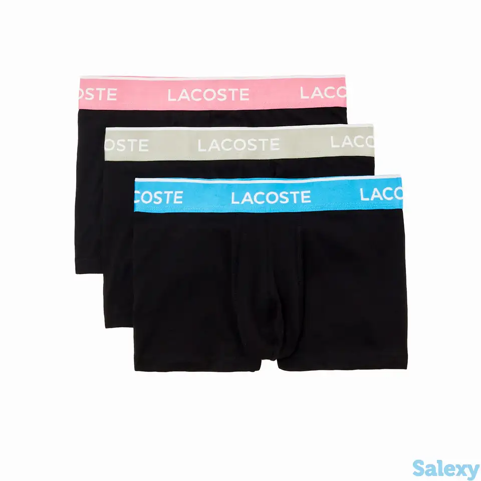 Мужское нижнее бельё lacoste (3 шт.), фотография 1