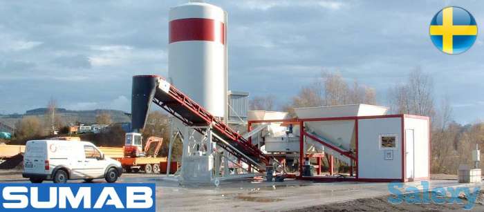 Мобильный Бетонный Завод Sumab K-40, фотография 3