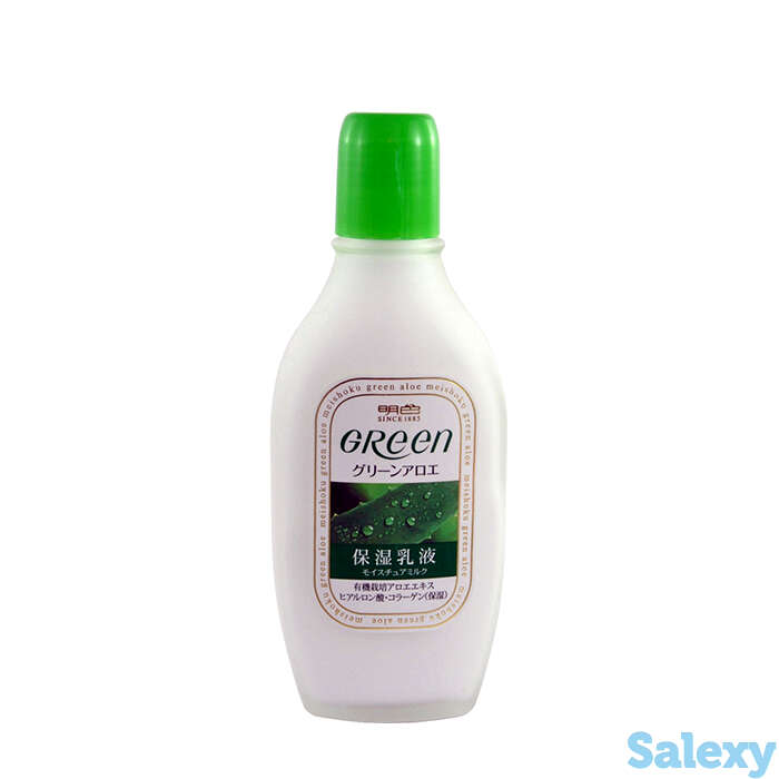 Молочко для лица meishoku green plus aloe moisture milk, фотография 1