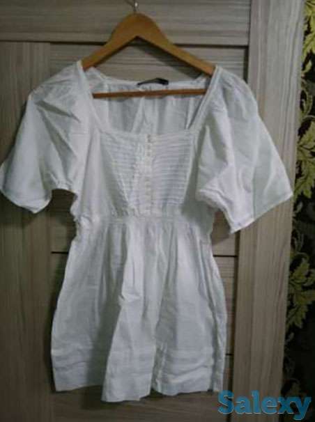 Футболка, туника беременным, блузка коттон, фотография 1