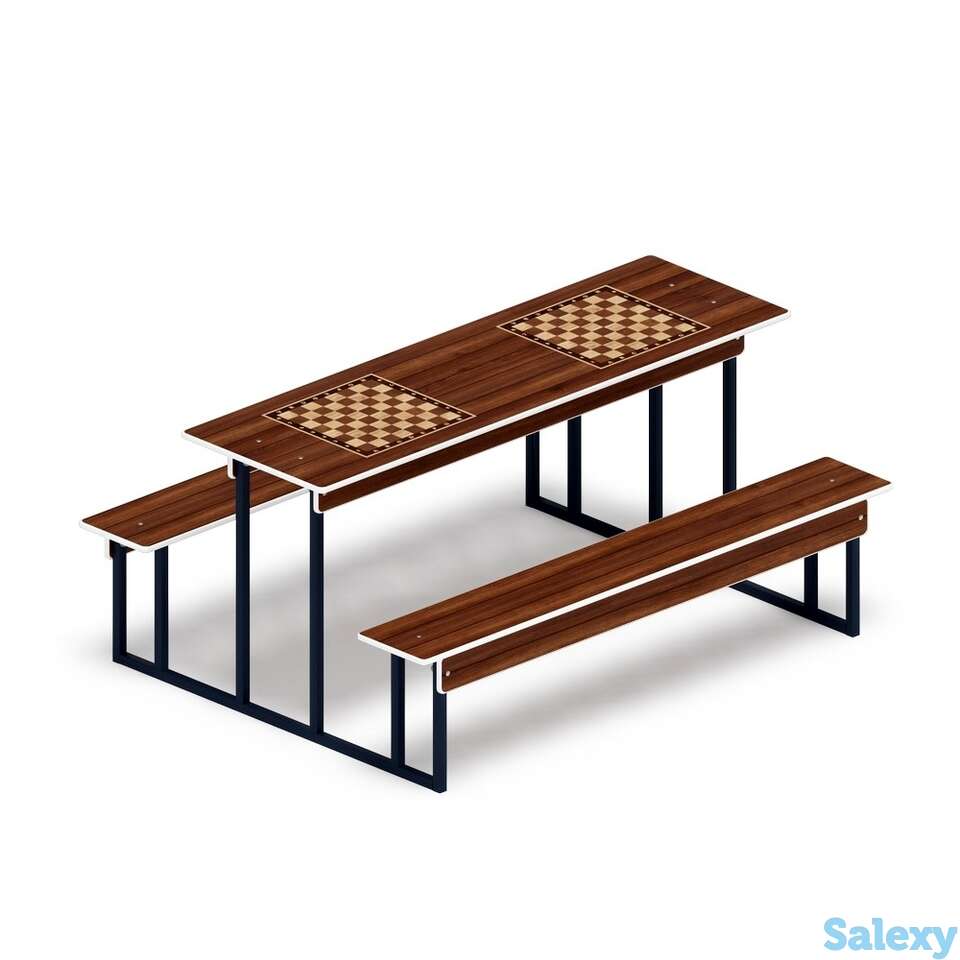 Столик взрослый шахматы мф 32.01.02-01, фотография 1