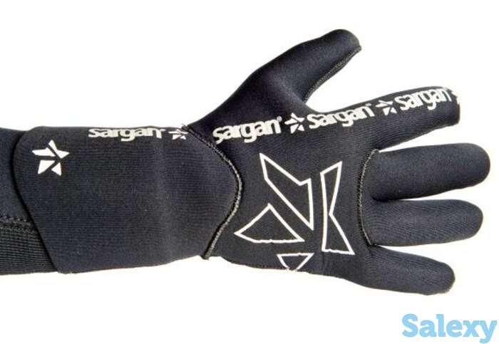 Перчатки для подводной охоты неопреновые sargan калан 4.5мм, фотография 1