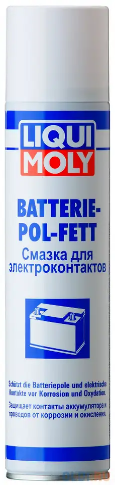 3141 liquimoly смазка д/электроконтактов batterie-pol-fett (0,3л), фотография 1