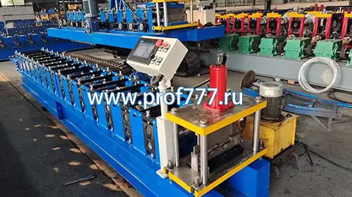 Линия для металлического сайдинга Корабельная доска, фотография 1