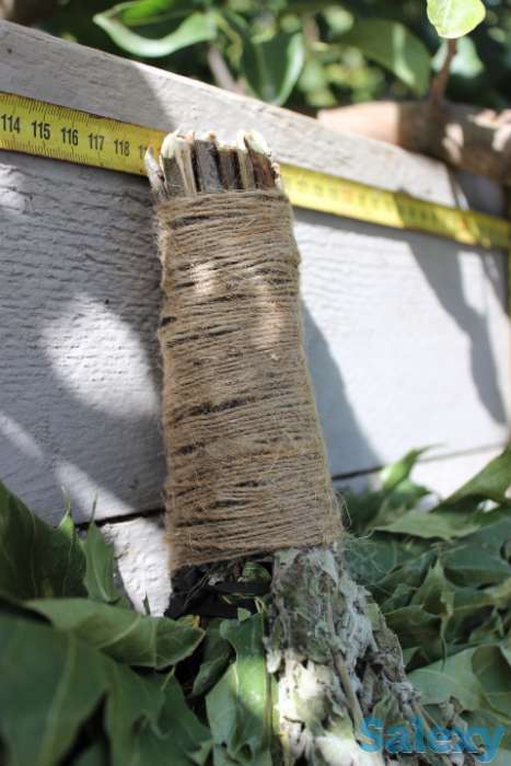 Премиальный банный Яр веник - канадский дуб с мятой, фотография 3