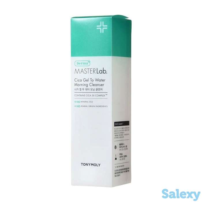 Пенка для умывания tony moly derma master lab. cica mild foam cleanser, фотография 2