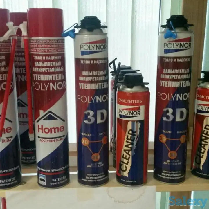 Жидкий монолитный утеплитель в болонах Polynor Полинор, фотография 1