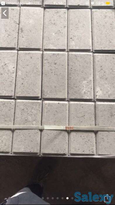 Брусчатка(тротуарная плитка), поребрик, вибропрессованная, газоблок, фотография 3